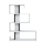 Βιβλιοθήκη Longway ανθρακί μελαμίνη 80x22x100εκ ed2860 - Image 3