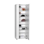 Ντουλάπι Soho άσπρο μελαμίνη 60x35x187εκ ed2865 - Image 4