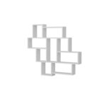 Ραφιέρα Parola άσπρο μελαμίνη 115 5x15x103 5εκ ed290 - Image 3