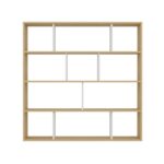 Βιβλιοθήκη Hodbi δρυς άσπρο μελαμίνη 145 2x25x145εκ ed2918 - Image 3