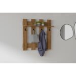 Έπιπλο εισόδου Carina καρυδί μελαμίνη 70x18x70εκ ed2939