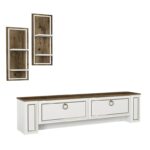 Έπιπλο τηλεόρασης Sansa μελαμίνη 180x35x43cm ed2943 - Image 5