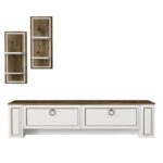 Έπιπλο τηλεόρασης Sansa μελαμίνη 180x35x43cm ed2943 - Image 3