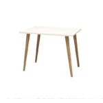 Γραφείο Penna λευκό χρώμα μελαμίνη 80x60x74cm ed2958 - Image 3