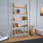 Βιβλιοθήκη ραφιέρα Only light Oak χρώμα μελαμίνη 80x32x195cm ed2968