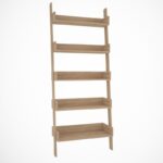 Βιβλιοθήκη ραφιέρα Only light Oak χρώμα μελαμίνη 80x32x195cm ed2968 - Image 3