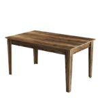 Τραπεζαρία Milan καρυδί μελαμίνη 145x88x75εκ ed2974 - Image 5