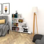 Ραφιέρα Reward άσπρο μελαμίνη 122x20x120εκ ed2978