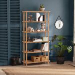 Βιβλιοθήκη Gala Atlantic Pine μελαμίνη 80x28x168 5εκ ed3013