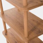 Βιβλιοθήκη Gala Atlantic Pine μελαμίνη 80x28x168 5εκ ed3013 - Image 5