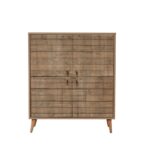 Έπιπλο εισόδου παπουτσοθήκη Mente 95x36x111cm μελαμίνη ed3026 - Image 5