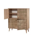 Έπιπλο εισόδου παπουτσοθήκη Mente 95x36x111cm μελαμίνη ed3026 - Image 4