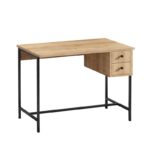 Γραφείο Vir μελαμίνη μέταλλο 100x60x74cm ed3033 - Image 3