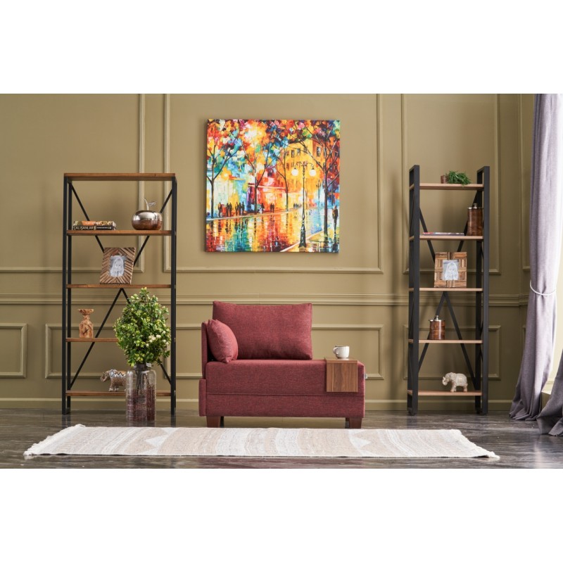 3098_0-800x800 Πολυθρόνα Fly Left κεραμιδί χρώμα 100x80x75cm ed3098 - Image 1