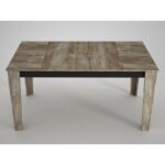 Τραπέζι Alora μπεζ χρώματος 145x85x76 2cm ed3108 - Image 4