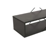 Έπιπλο tv Zano ανθρακί χρώμα μελαμίνη 120x30x40cm ed3175 - Image 3