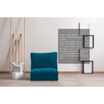 Πολυθρόνα Taida 68x60x26cm πράσινο ύφασμα ed3208 - Image 5