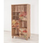 Βιβλιοθήκη Mare Atlantic Pine χρώμα μελαμίνη 80x36xH155cm ed3212 - Image 5