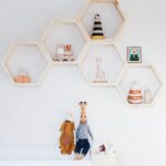 Ραφιέρα Raf καρυδί ξύλο 31x9x36εκ ed3228