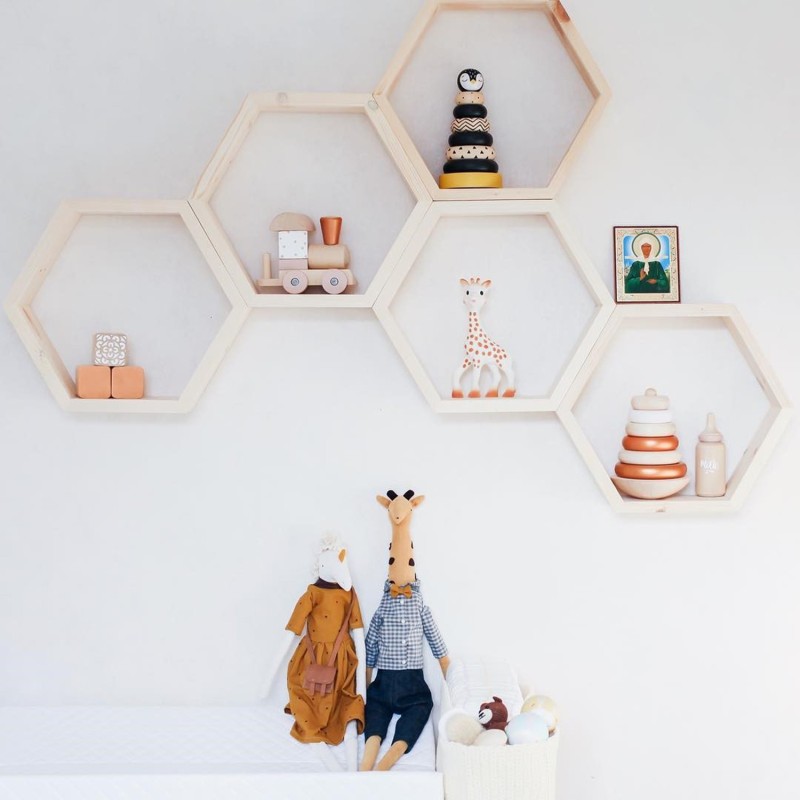 3228_0-800x800 Ραφιέρα Raf καρυδί ξύλο 31x9x36εκ ed3228 - Image 1