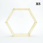 Ραφιέρα Raf καρυδί ξύλο 31x9x36εκ ed3228 - Image 2