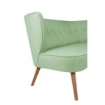 Καναπές διθέσιος Bienville πράσινο 141x73x77cm ed3230 - Image 3