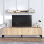 Έπιπλο τηλεόρασης Primo Sapphire Oak 180x35x50cm ed3241