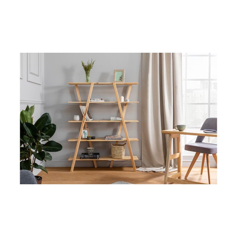 3262_0-800x800 Γραφείο και βιβλιοθήκη Alineato Birch 120x51x73 5cm ed3262 - Image 1