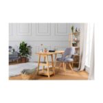 Γραφείο και βιβλιοθήκη Alineato Birch 120x51x73 5cm ed3262 - Image 2