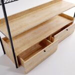 Ντουλάπα Trend δρυς μελαμίνη 150x42x180εκ ed326 - Image 3