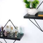 Ραφιέρα Crorl μαύρο μέταλλο 30x30x14εκ ed3285 - Image 5