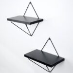 Ραφιέρα Crorl μαύρο μέταλλο 30x30x14εκ ed3285 - Image 4