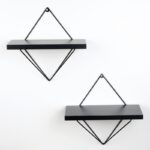 Ραφιέρα Crorl μαύρο μέταλλο 30x30x14εκ ed3285 - Image 3