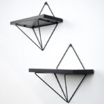 Ραφιέρα Crorl μαύρο μέταλλο 30x30x14εκ ed3285 - Image 2