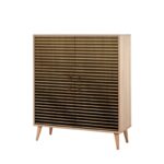 Έπιπλο εισόδου παπουτσοθήκη Mente 95x36x111cm μελαμίνη ed3286 - Image 5