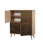 Έπιπλο εισόδου παπουτσοθήκη Mente 95x36x111cm μελαμίνη ed3286 - Image 4