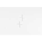 Ράφι τοίχου Face άσπρη μελαμίνη 28 2x19 6x31 8cm ed3317 - Image 3