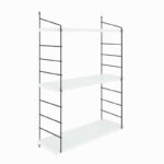 Ράφι τοίχου Armoni άσπρη μελαμίνη 72x85x20cm ed3321 - Image 3