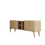 Έπιπλο τηλεόρασης Carma oak 150x34x52cm ed3330 - Image 3