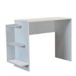 Γραφείο Altrove λευκό χρώμα μελαμίνη 104 5x40x73 5cm ed3363 - Image 3