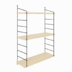 Ράφι τοίχου Armoni birch μελαμίνη 72x85x20cm ed3382 - Image 2