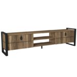 Έπιπλο tv Firma 184 5x34x45cm μελαμίνη μέταλλο ed340 - Image 5