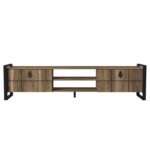 Έπιπλο tv Firma 184 5x34x45cm μελαμίνη μέταλλο ed340 - Image 4