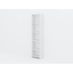 Βιβλιοθήκη Goksu άσπρο μελαμίνη 38 6x19 5x160εκ ed3414 - Image 3