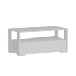 Τραπέζι σαλονιού Balina άσπρο μελαμίνη 90x44 6x40εκ ed3417 - Image 4