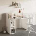 Γραφείο Stabile λευκό χρώμα 120x60x107 6cm μελαμίνη ed3440