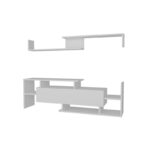 Έπιπλο τηλεόρασης Dream άσπρο 153 6x25x42cm ed3486 - Image 4