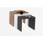 Τραπέζι σαλονιού Group μελαμίνη 50x40x29 6cm ed3495 - Image 3