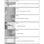 Ραφιέρα τοίχου Avra 40x50x13cm ξύλινη ed3521 - Image 4