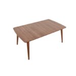 Τραπέζι σαλονιού Expo καρυδί μελαμίνη 100x60x41 5εκ ed3536 - Image 4